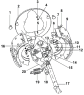 Тормоз задний/Rear Brake