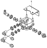 Установка ускорительного клапана/Relay Valve Bracket & Mounting Group