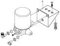 Установка воздухоосушителя/Air Dryer Bracket & Mounting Group