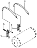 Установка переднего ресивера/Front Air Reservoir Bracket & Mounting Assy.
