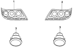 Фары передние/Front Combination Lamp Assembly
