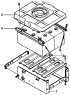 Ящик аккумуляторных батарей/Battery Frame Assy.