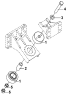 Передняя подвеска двигателя/Engine Front Mounting Group,Complete Vehicle