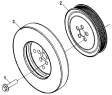 Демпфер/Torsional Shock Absorber Group