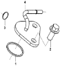 Маслозаливная горловина/Accessory group for refueling, cylinder block