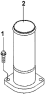 Водяной патрубок/Water Outlet Connecting Pipe Group