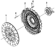 Сцепление/Clutch assembly