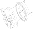 Картер сцепления/Clutch Housing Installation group