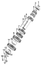 Промежуточный вал/Intermediate shaft assembly