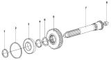 Первичный вал/One Shaft Assembly Group
