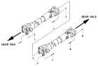 Вал карданный/Propeller Shaft Group