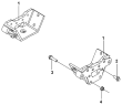 Кронштейны задней подвески двигателя /Engine rear mounting Group