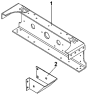 Балка задняя/Beam Group,rear