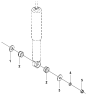 Демпфер/Vibration Damper Shackle Linking Rod
