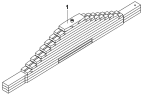 Задняя рессора/Rear Leaf Spring Group
