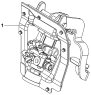 Педаль тормоза/Brake pedal craft sub-assembly