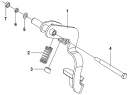 Педаль тормоза/Brake Pedal Group