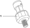 Датчик засоренности воздушного фильтра/Air Cleaner Blockage Indicator Group