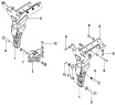 Передняя подвеска кабины/Cab front mounting Group