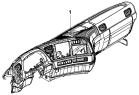 Панель приборов/Technological Subassembly Group of Instrument Panel
