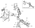 Кронштейн панели приборов/Instrument Frame Group