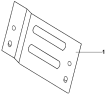 Шумоизоляция правая/RH Sound Insulation Plate Group