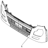 Бампер в сборе/Bumper craft assembly