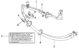 Трубопроводы кондиционера/A/C Pipe-cab