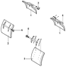 Брызговики/Carriage Mudguard Group