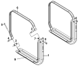 Установка топливного бака/Fitting Parts Group Of Fuel Tank