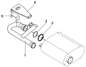 Выхлопная труба/Exhaust Pipe Mounting Group Muffler