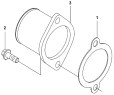 Водяной патрубок/Water Outlet Connector Group