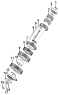 Промежуточный вал/Intermediate shaft assembly