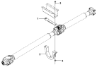 Промежуточная опора/Intermediate support & connector subassembly