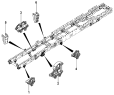 Кронштейны передней рессоры/Fitting Parts Group Of Front Leaf Spring Suspension For Hanging The Frame