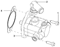 Насос гидроусилителя рулевого управления/Power steering pump assembly