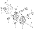 Модуляторы АБС задние/Rear ABS device