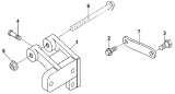Установка генератора/Installation parts, generator