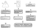 Таблички информационные/Instruction plate Group