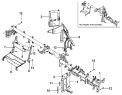 Кронштейн панели приборов/Instrument Frame Group