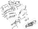 Детали панели приборов/Instrument Panel Group