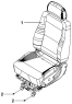 Сиденье водителя/Driver Seat Group