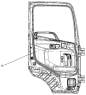 Левая дверь в сборе/Left door assembly