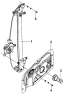 Стеклоподъемник правый/RH Window Regulator Group