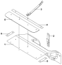 Шумоизоляция левая/LH Sound Insulation Plate Group