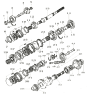 Валы и шестерни коробки передач/Transmission Gear