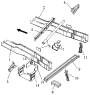 Рама средняя/Middle Chassis Frame-CA1020V