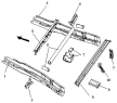 Рама средняя/Middle Chassis Frame-CA1020VR
