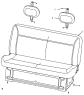 Заднее сиденье/Rear Seat