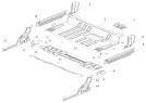 Пол кабины/Rear welding floor–Frame-CA1020VR(L)